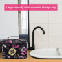 Jinlaili Trousse de Maquillage Femme Voyage, Grande Capacité Trousse de Toilette Portable, Sac à Cosmétiques, Sac de Toilette, C