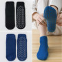 2 Paires Chaussettes Antidérapantes Chaussettes de Yoga Pilates Femme et Homme, Chaussette de Sport Coton pour Barre Ballet Fitn