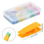 Vesaneae 120 Pièces Mini Fusible de Voiture, Universel Fusible Mecanique Moyenne, Micro Fusibles Automobile, Lame Fuse Set avec 