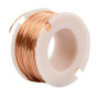 Vesaneae Fil Métallique Cuivre, 0.5mm x 10mFil de Cuivre Résistant à la Ternissure，Fil de Perles de Bijoux pour la Fabrication d