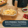ONE Emporium Doublures pour Friteuse à Air – Feuilles de Cuisson Réutilisables et Antiadhésives, Tapis de Cuisson Compatibles av