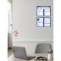 Affichage Obligatoire entreprise 2025 - Conforme au Code du Travail 2025 – Lot de 2 affiches adhésives (21x30cm) + 1 Affiche Int