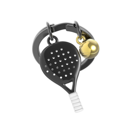 METALMORPHOSE - Porte-clés Métal 3D Padel - Passion Sport, Cadeau Homme, Cadeau Femme