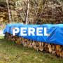 Perel Bâche, bâche imperméable, bache de Protection extérieur, hivernage, très résistante, 10 œillets, Angles renforcés, rectang