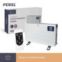 Perel Convecteur connecté, pour usage intérieur, 3 niveaux de chauffe, 2000 W