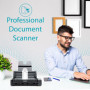 IRIScan Pro Scanner avec Chargeur Recto Verso - v5pro 20PPM : éditeur PDF Gratuit, numérisation vers Word, PDF, XLS, Cartes de V