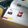 Djois 10520 - Lot de 72 Marque pages, Onglets d'indexation Autocollant, Index de Signalisation adhésifs Repositionnables 12 x 25