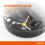 BAKUUM Lot de 3 brosses latérales x3 vis, pour iRobot Roomba Series 800 et 900. Balais avec poils ultra durables.