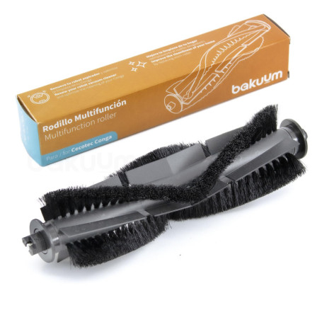 BAKUUM Rouleau multifonction pour Cecotec Conga Series 7290 Eternal et 7490 Eternal (Xtreme, Vital, Max, Pet). Brosse principale
