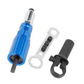 Hyuduo Kit De Fixation De Rivet De Perceuse Électrique Connecteur De Conversion De Riveteuse De Puissance Adaptateur De Rivet av