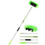 Brosse Lavage Voiture PBT Cinq Côtés 60" 151cm avec Poignée Longue Extensible Brosse Récurage à Poils Doux pour Extérieur Intéri