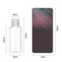 BillyBath Flacon Vide Voyage 100ml, 6 Pièces Flacons de Voyage Avion Transparent Cosmetique Liquide Bouteille kit en Plastique T