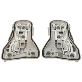 Anlseiod 1 paire Platine Feu Arriere pour Polo 4(9N3) 2005-2010 Support de Lampe pour feu arrière OE 6Q6945258F 6Q6945257F(Gauch