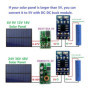 1A 4.2V 3.7V 18650 LiPo Li-ion Chargeur de Batterie au Lithium Module de Contrôleur de Charge Solaire MPPT Module de Charge Sola