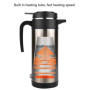 Thermos de Voyage de Bouilloire électrique de Voiture d'acier Inoxydable de 1200ML 12V/24V Bouteille d'eau de Chauffage pour Le 