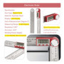 Numérique Angle Finder Double échelle 360 Degrés rapporteur d'angle numérique 200mm Règle Rapporteur d'Angle Numérique avec LCD 