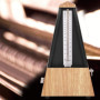 Métronome de la tour, excellent effet piano stable pratique, pratique de la musique en bois peu profond fiable pour l'enseigneme