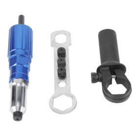 Attachement de tête de pistolet à rivets, accessoire de perceuse à rivets pour perceuse riveteuse électrique Rivet écrou pistole
