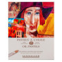 Sennelier Pastels à Huile 24 Couleurs Portrait - Made in France et 1 Cartes Postales