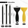9 Leviers En Plastique Noir Et 2 Grattoirs, Outils De Réparation Manuels, Outils De Nettoyage Des Crevasses, Outils De Retrait