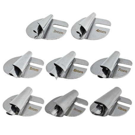 ZGDEIWGF Pied De Machine À Coudre, 8 Pièces, Accessoires De Machine À Coudre, Pied-De-Biche en Acier Inoxydable, Pied D'Ourlet p