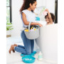 Skip Hop Moby - Seau de Rangement pour Jouets de Bain pour Bébé 9 Mois et Plus - Forme de Baleine - Organisation Astucieuse pour