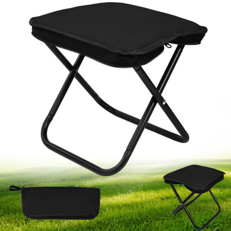 ‎FuxFuis Tabouret Pliant Portable, Tabouret de Camping Pliable, Chaise Pliante Camping, Chaise Pliante Portable Exterieur, Siege