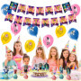 Deco Anniversaire Sing Anniversaire Décorations Sing Ballons Anniversaire Sing Décorations Gâteaux Sing Bannière Anniversaire Si