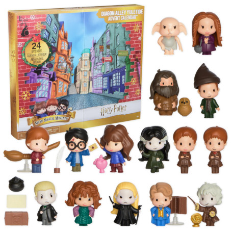 Wizarding World Harry Potter - Calendrier De l'Avent Harry Potter - Calendrier de L'Avent pour Noël avec 24 Surprises, Accessoir