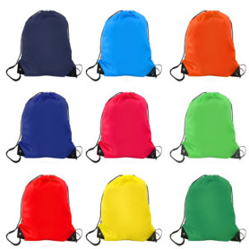 AoToZan 9 Pièces Sac à Cordon de Sport, Sac à Dos à Cordon Drawstring Bags pour Homme Femme Gym Voyage Camping Ecole Natation Pl