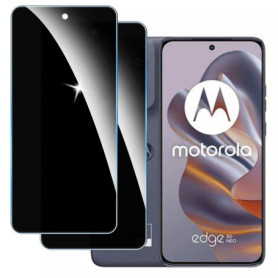 [2 Pièces] Anti-Espion Verre Trempé pour Motorola Edge 50 Neo, Protecteur D'écran de Confidentialité, 9H Dureté Film Protecteur 