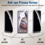 [2 Pièces] Anti-Espion Verre Trempé pour Motorola Edge 50 Neo, Protecteur D'écran de Confidentialité, 9H Dureté Film Protecteur 