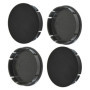 Complect de 4 pièces 60mm Centres de Roue Caches Moyeu Jante Capuchons Enjoliveurs