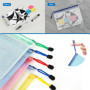 Set 15 pochette plastique A4, A5, A6 zippées étanches – Pochette rangement papier, pochette plastique zippée, porte document, ra