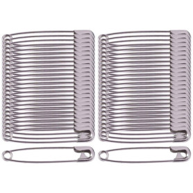 Épingles De Sûreté,Lot de 50 Tailles Épingle a Nourrice(45 Mm)