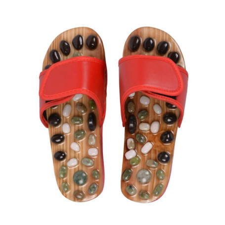 Xrten Pantoufles de Massage des Pieds, Pantoufles Massage Ergonomique Pied Traitement Antidérapant Promouvoir la Circulation San