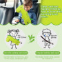 Finsink Automobil Coussin Auto Ceinture de Sécurité Coussin Coussin de Voiture Coussin Réglable Cartoon Pour Enfants Adulte