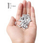 Capuchons D'extrémité de Câble de Frein en Alliage D'aluminium,100Pcs Embout de Câble de Vélo Embout Gaine Fixation Câble Frein 