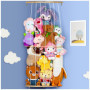 Rangement Peluche pour Animaux en Peluche - Économisez de l'espace Organisateur de Rangement pour Jouets - Support pour Animaux 