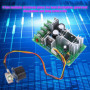 Contrôleur de Vitesse du Moteur DC 9-60V 20A Régulateur de Vitesse Réglable Régulateur de Tension PWM Module de Régulateur de Co