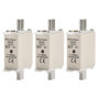 Heschen NH Fuse Link NH000 63A gG, Indicateur Avant, Détecteur Combiné, Lot de 3