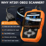 OBD2 Auto Diagnostic Scanner OBD II FOXWELL Voiture Outil de Diagnosti Multimarque en Francais OBD2 Lecteur de Code Automatique 