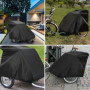 Housse de remorque de vélo imperméable, Housse Universelle pour remorque pour Chien, Housse de remorque de vélo imperméable de q