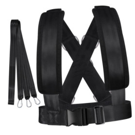 Harnais De Traîneau Ajustable Pour Entraînement De Résistance Ceinture De Fitness Pour Renforcement Musculaire Et Endurance Desi