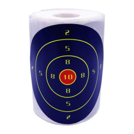 YJZ 200 pièces/Rouleau 4 Pouces Autocollants de cibles d'éclaboussures de tir, cibles d'éclaboussures réactives adhésives cibles