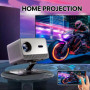 jinminamz Support De Projecteur，Surface De La Table Support Projecteur Mini Multifonctionnel avec Interface à Vis 1/4 Pouces Con