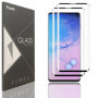 Tzstz 2 Pièces Verre Trempé pour Samsung Galaxy S10 4G Protection Écran ，3D curved glass，Sans Bulles, Anti-Rayures，HD Film de Pr