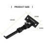 Yungeln Béquille latérale en Aluminium Compatible avec Trottinette électrique KUGOO Kirin M4/M4 Pro, Repose Pied pour Trottinett