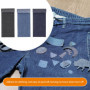 3 Rouleaux Patch Thermocollant Jean,Tissus Couture Piece Thermocollante Vetement,Reparation à Collant De Fer,Jeans Pantalon Roul