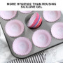 200 Pièces Caissette Muffins Papier,Moule Cupcake Muffin à Caissettes a Baking en Cuisson Cupcakes Cups de Moules Fond Paper Sul